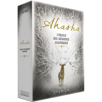 Jeu de cartes Akasha, l’oracle des mémoires akashiques d’Emily Nicolle