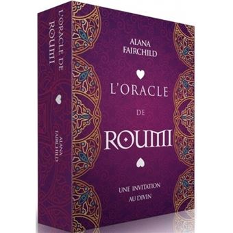 Jeu de cartes L’Oracle de Roumi d’Alana Fairchild