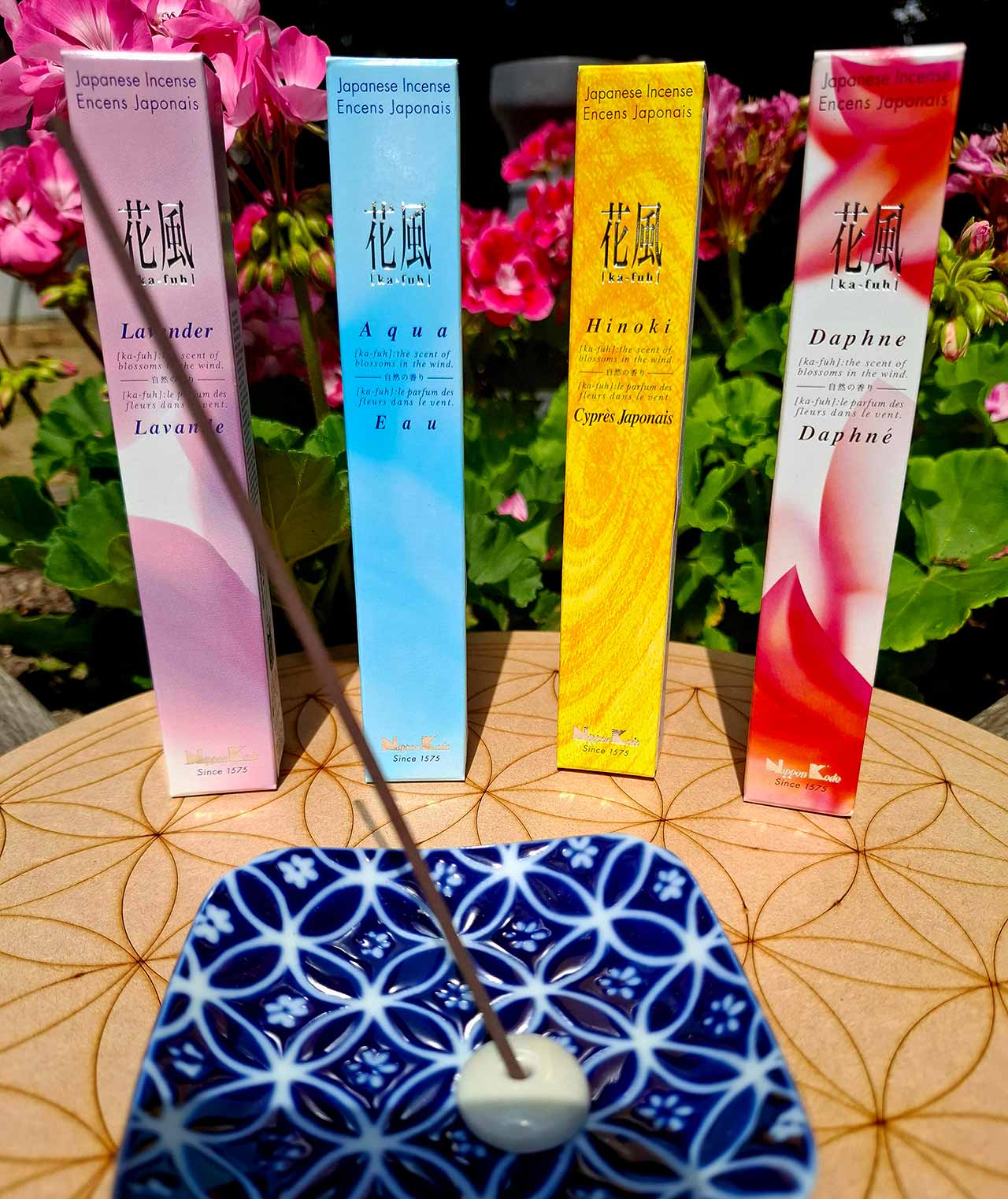 Encens Ka Fuh à retrouver dans la boutique Le Lotus des Sables à La Chaume